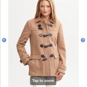 Banana Republic Wool Toggle Coat Sz L Women’s
